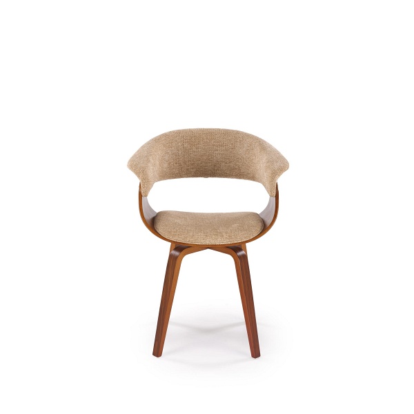 Krzesło K545 beżowy / orzechowy - Halmar