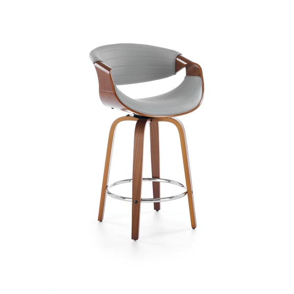 Hoker H123 popielaty / orzechowy - Halmar