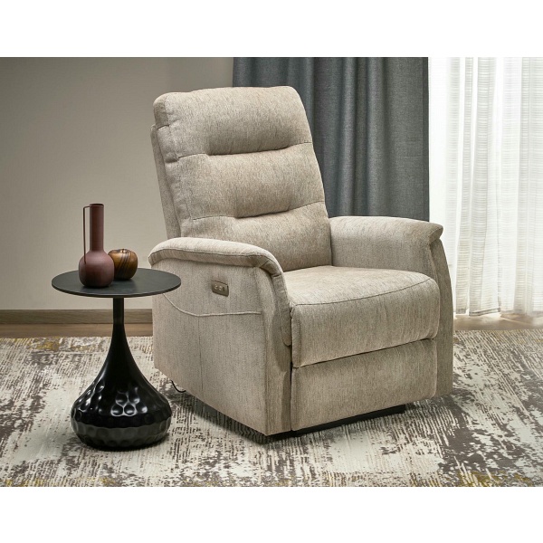 Fotel JAMAL wypoczynkowy beżowy - Halmar