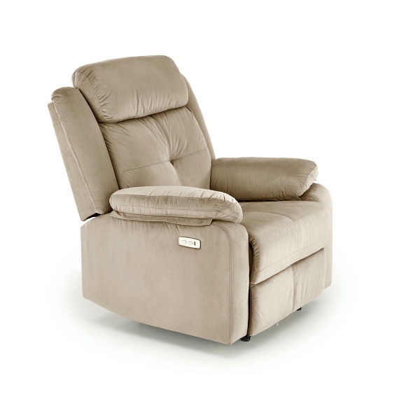 Fotel LORIS wypoczynkowy beżowy - Halmar