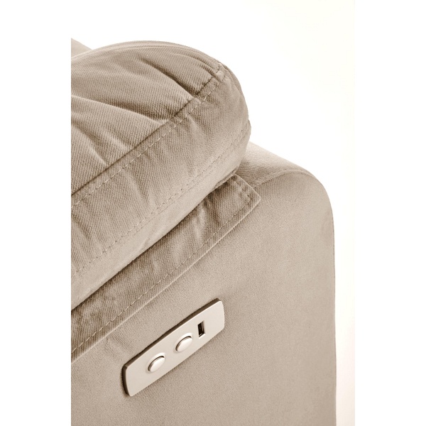 Fotel LORIS wypoczynkowy beżowy - Halmar