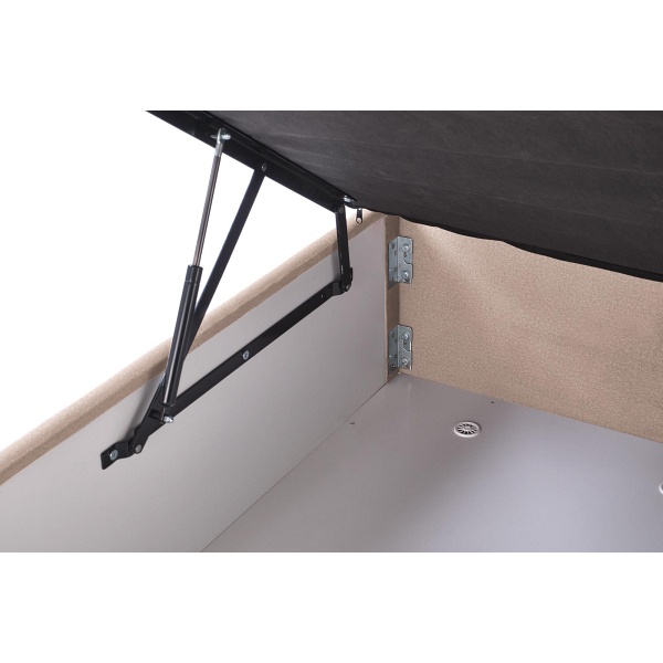 Łóżko ASENTO 160 - jasny beżowy tap. Element 17 - Halmar