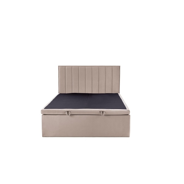 Łóżko ASENTO 160 - jasny beżowy tap. Element 17 - Halmar