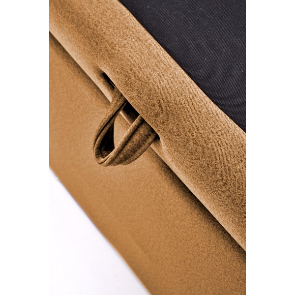 Łóżko ASENTO 160 - musztardowy tap. Element 8 - Halmar