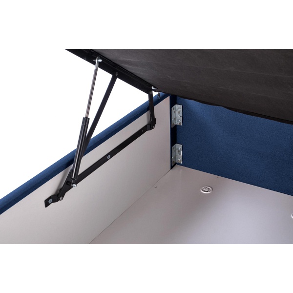 Łóżko ASENTO 160 - granatowy tap. Element 13 - Halmar