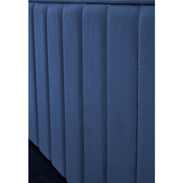 Łóżko ASENTO 160 - granatowy tap. Element 13 - Halmar