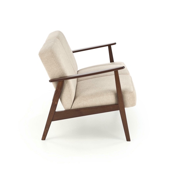 Sofa MILANO 2S - beżowy tap. Castel 15 - Halmar