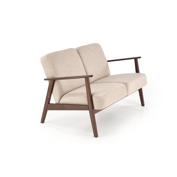 Sofa MILANO 2S - beżowy tap. Castel 15 - Halmar