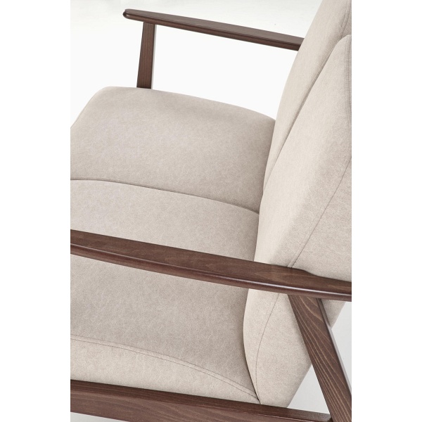 Sofa MILANO 2S - beżowy tap. Castel 15 - Halmar