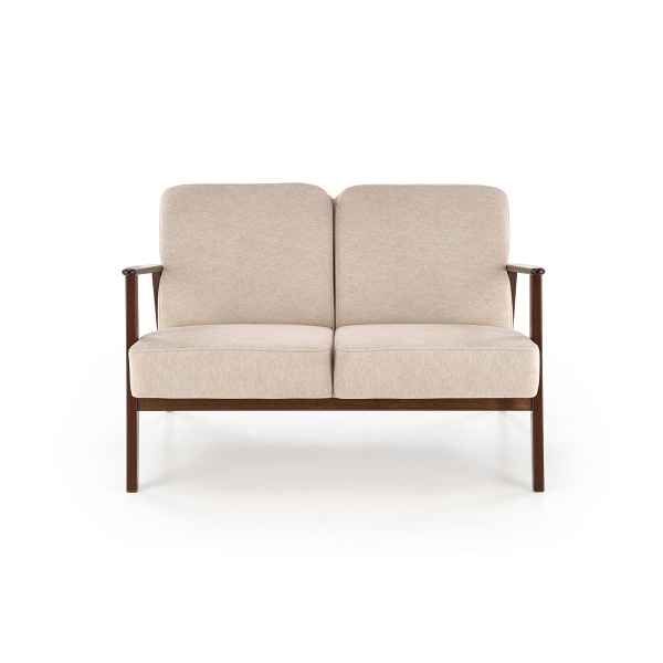 Sofa MILANO 2S - beżowy tap. Castel 15 - Halmar