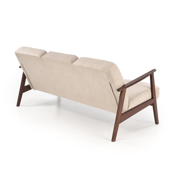 Sofa MILANO 3S - beżowy tap. Castel 15 - Halmar