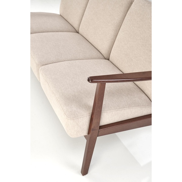 Sofa MILANO 3S - beżowy tap. Castel 15 - Halmar