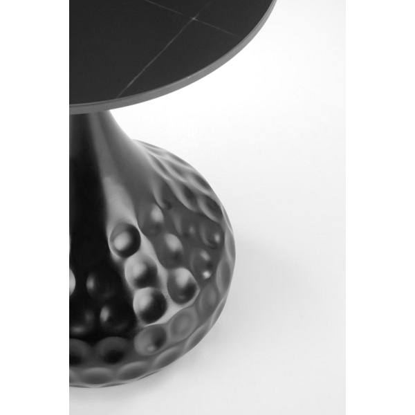 Ława VERDE czarny marmur / czarny - Halmar