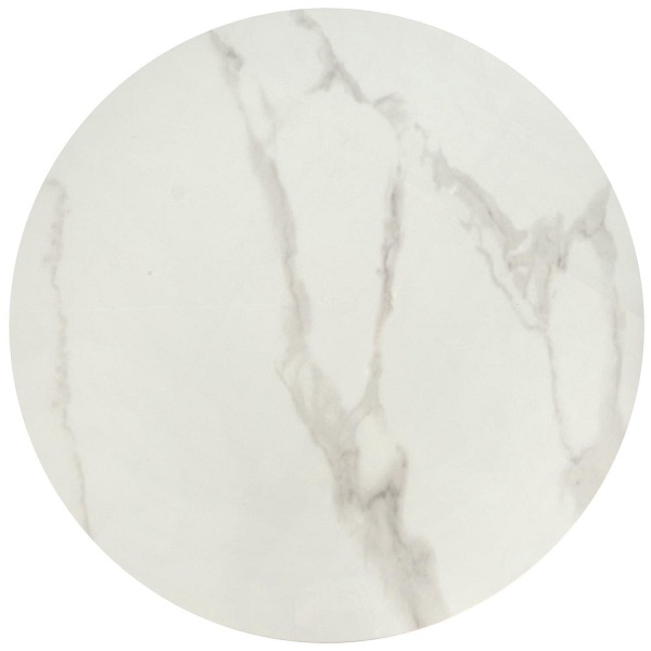 OSARIO zestaw 2 ław biały marmur / biały - Halmar