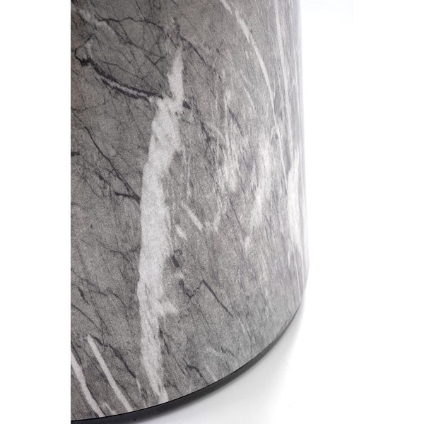 Ława ROSA biały marmur / popielaty marmur / złoty - Halmar