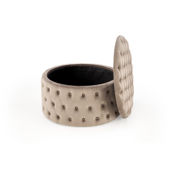 Pufa NUNEZ beżowy - Halmar