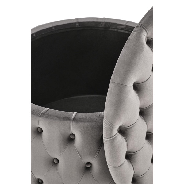 Pufa NUNEZ popielaty - Halmar