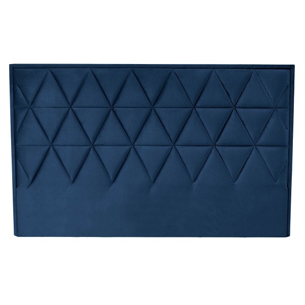 Łóżko MODULO W5 160 - wezgłowie granatowy tap. Monolith 77 - Halmar