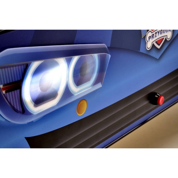 Łóżko PUPPY z oświetleniem LED, wielobarwny - Halmar