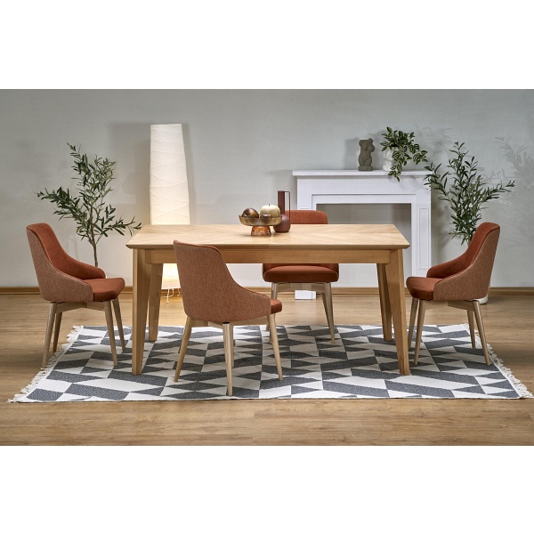 Stół EDMONDO rozkładany dąb naturalny - Halmar