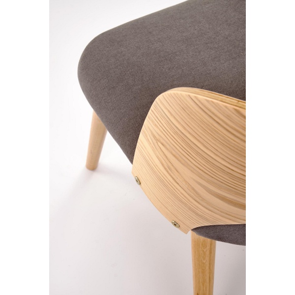 Krzesło CADIZ dąb naturalny / popiel - Halmar