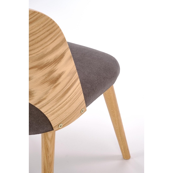 Krzesło CADIZ dąb naturalny / popiel - Halmar