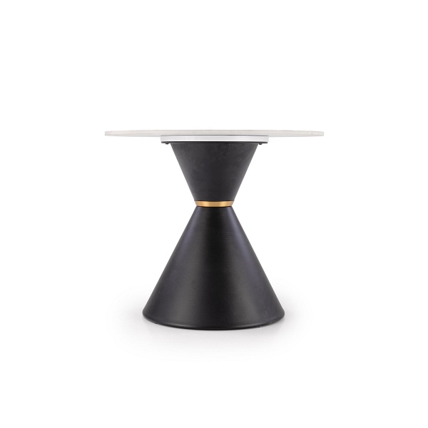 Ława GORETTI_S biały marmur / czarny - Halmar