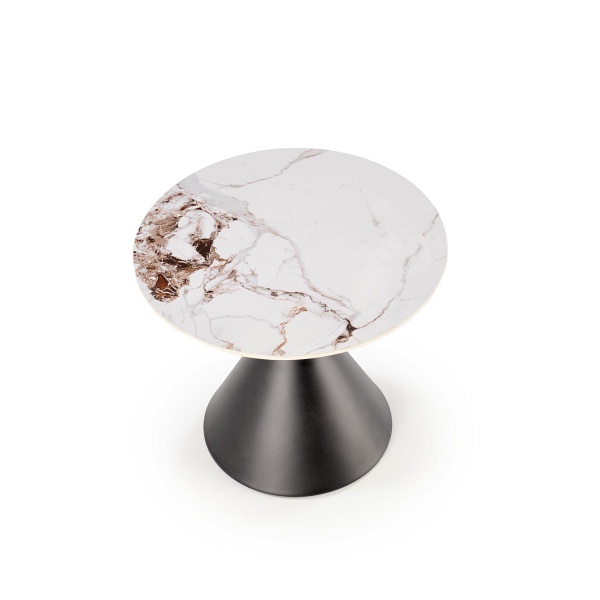 Ława GORETTI_S biały marmur / czarny - Halmar