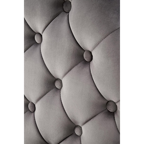 Krzesło K555 popielaty / srebrny - Halmar