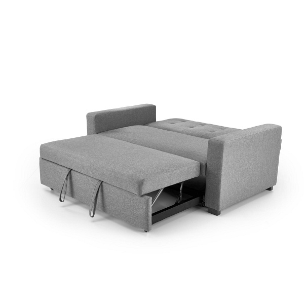 Sofa PAULINIO rozkładana, popielaty - Halmar