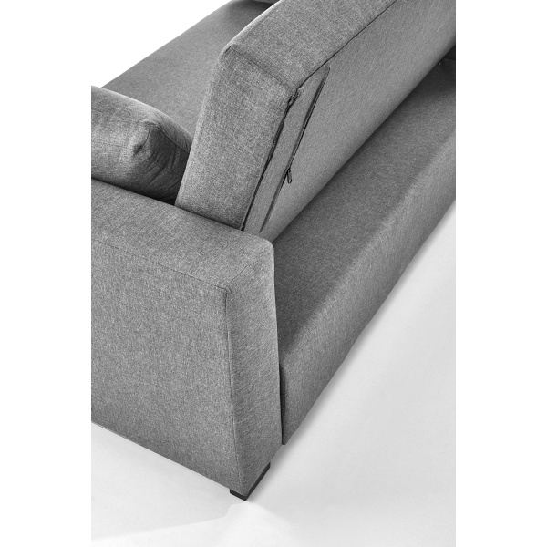 Sofa PAULINIO rozkładana, popielaty - Halmar