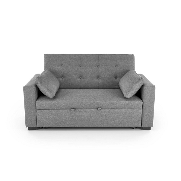 Sofa PAULINIO rozkładana, popielaty - Halmar