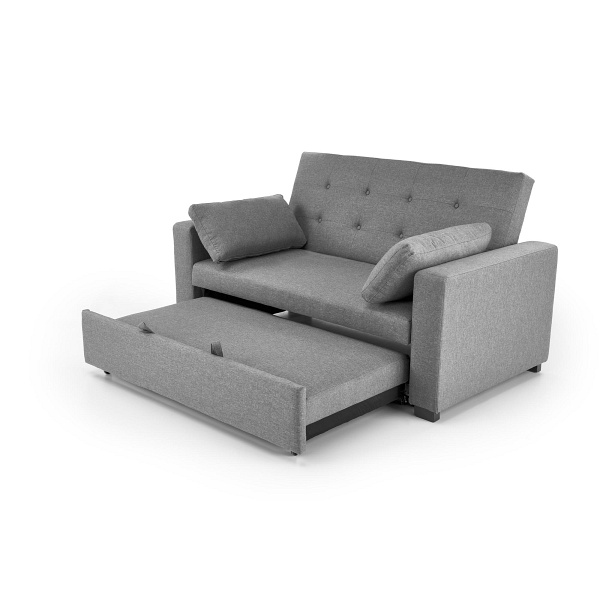 Sofa PAULINIO rozkładana, popielaty - Halmar