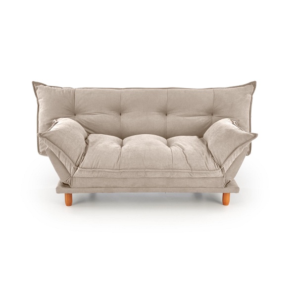 Sofa PILLOW rozkładana, beżowy - Halmar