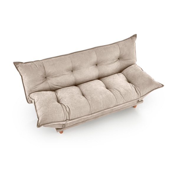 Sofa PILLOW rozkładana, beżowy - Halmar