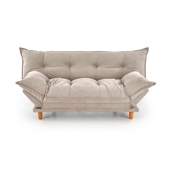 Sofa PILLOW rozkładana, beżowy - Halmar