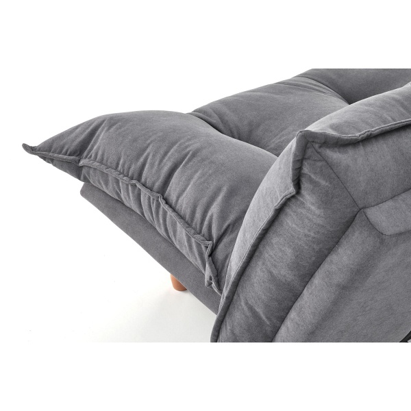 Sofa PILLOW rozkładana, popielaty - Halmar