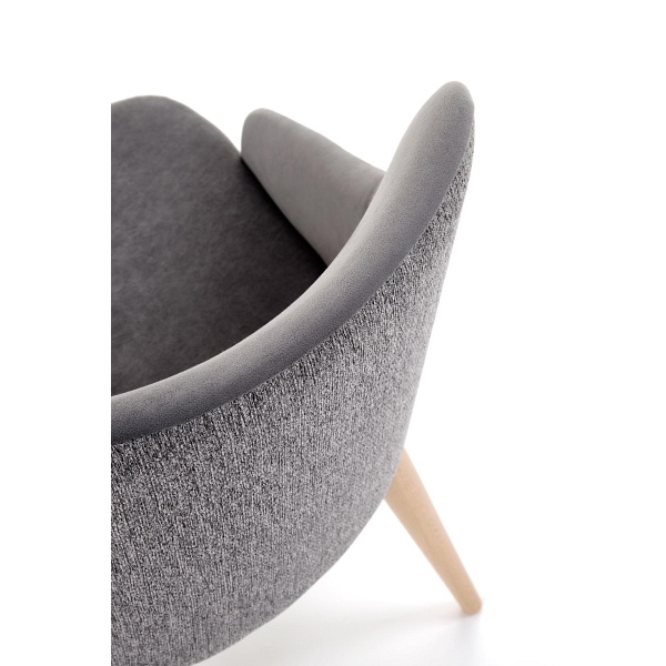 Krzesło MALAGA popiel / tap: MAVEL 14 / STELAR 92 - Halmar