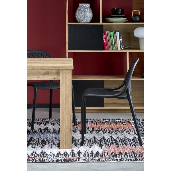 Stół BAGIO rozkładany 120-160/80 cm dąb artisan/dąb artisan - Halmar