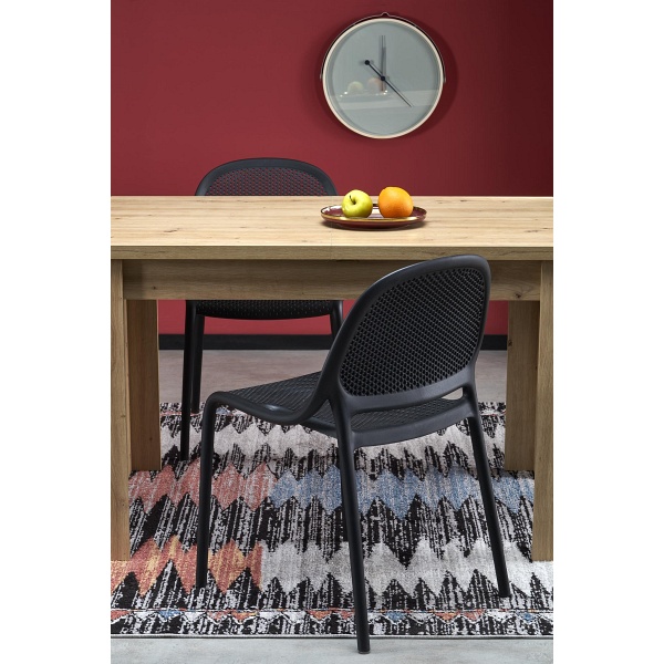 Stół BAGIO rozkładany 120-160/80 cm dąb artisan/dąb artisan - Halmar