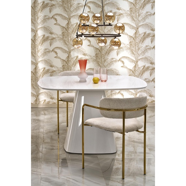 Stół FLAVIO biały - Halmar