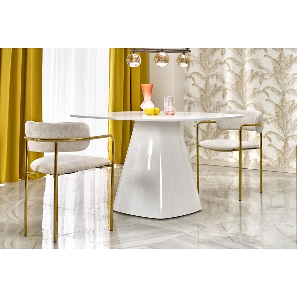 Stół FLAVIO biały - Halmar