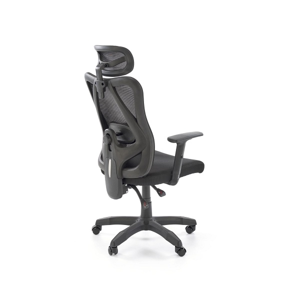 Fotel RAMOS gabinetowy czarny - Halmar