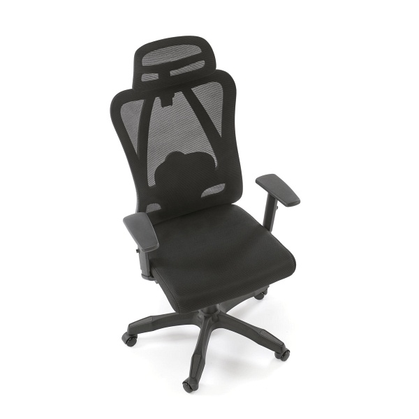 Fotel RAMOS gabinetowy czarny - Halmar