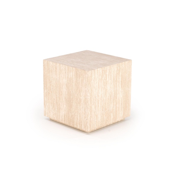 Ława TRAVERTINO_S KWADRAT , trawertyn - Halmar