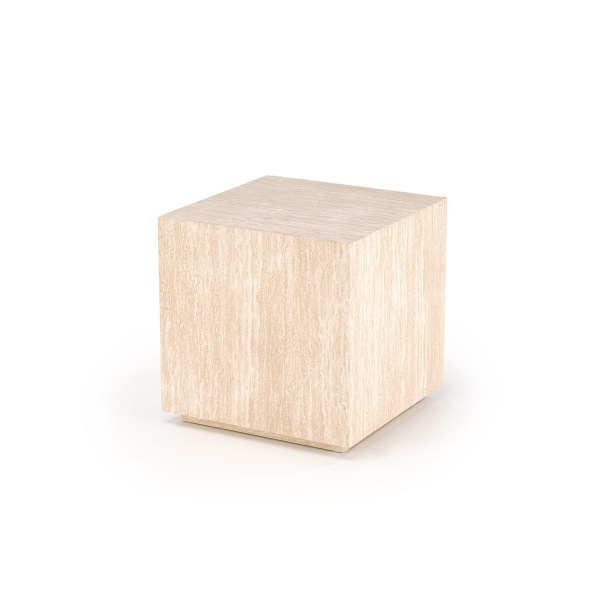 Ława TRAVERTINO_S KWADRAT , trawertyn - Halmar