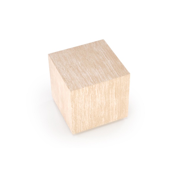 Ława TRAVERTINO_S KWADRAT , trawertyn - Halmar