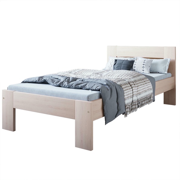 Łóżko MATILDA 90 , naturalny - Halmar
