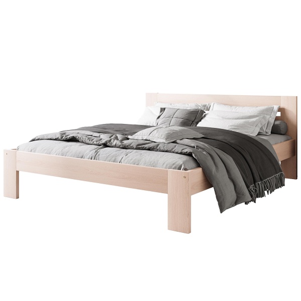 Łóżko MATILDA 160 , naturalny - Halmar