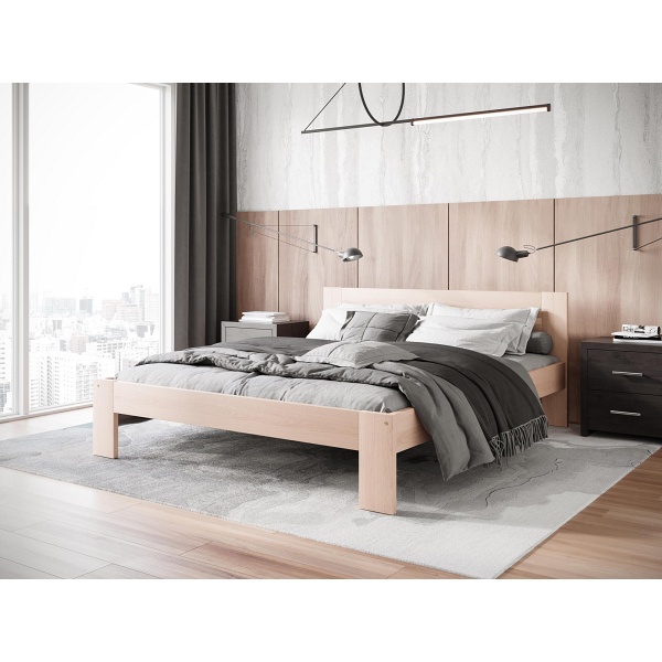 Łóżko MATILDA 160 , naturalny - Halmar